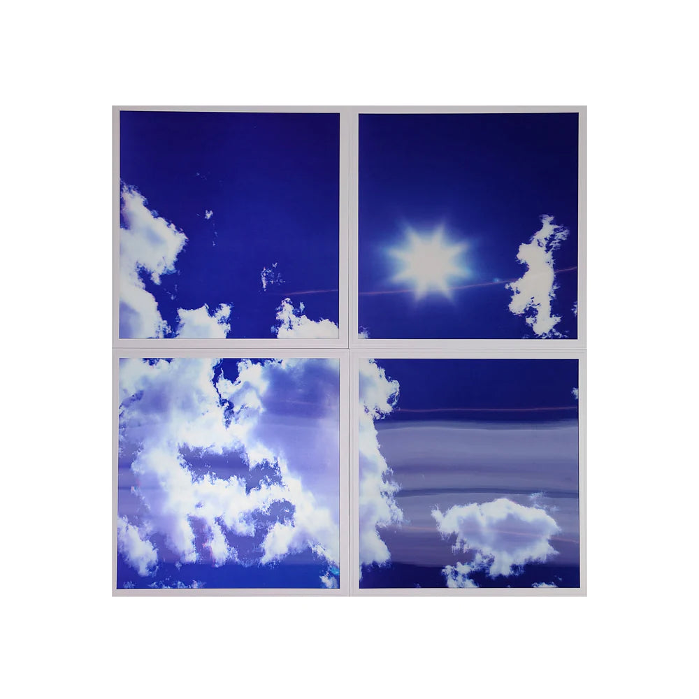 Ener-j E152 Colour Changing and Dimmable SKY Cloud LED Panels 60x60 40W 3D Effect Pack of 4