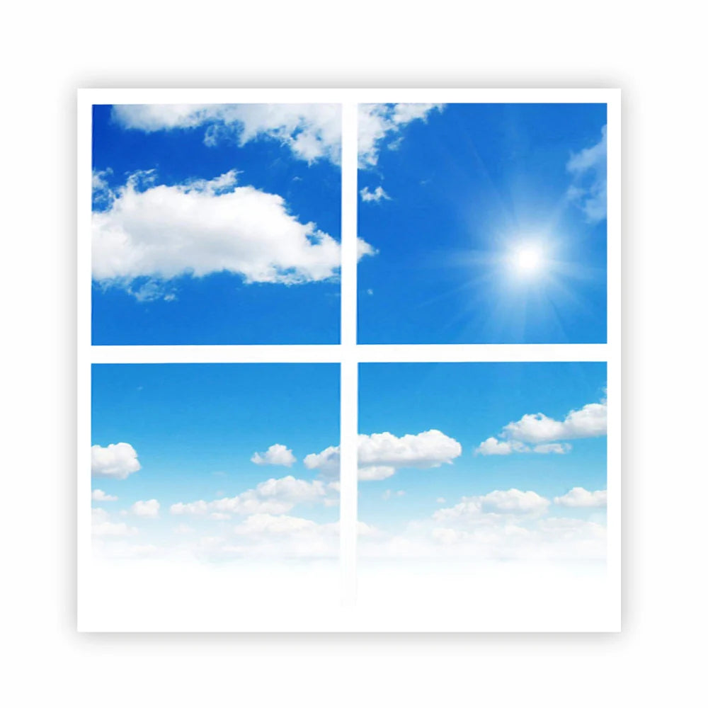 Ener-j E800 SKY Cloud LED Panel 3D version, 60x60cms, 40W Pack of 4