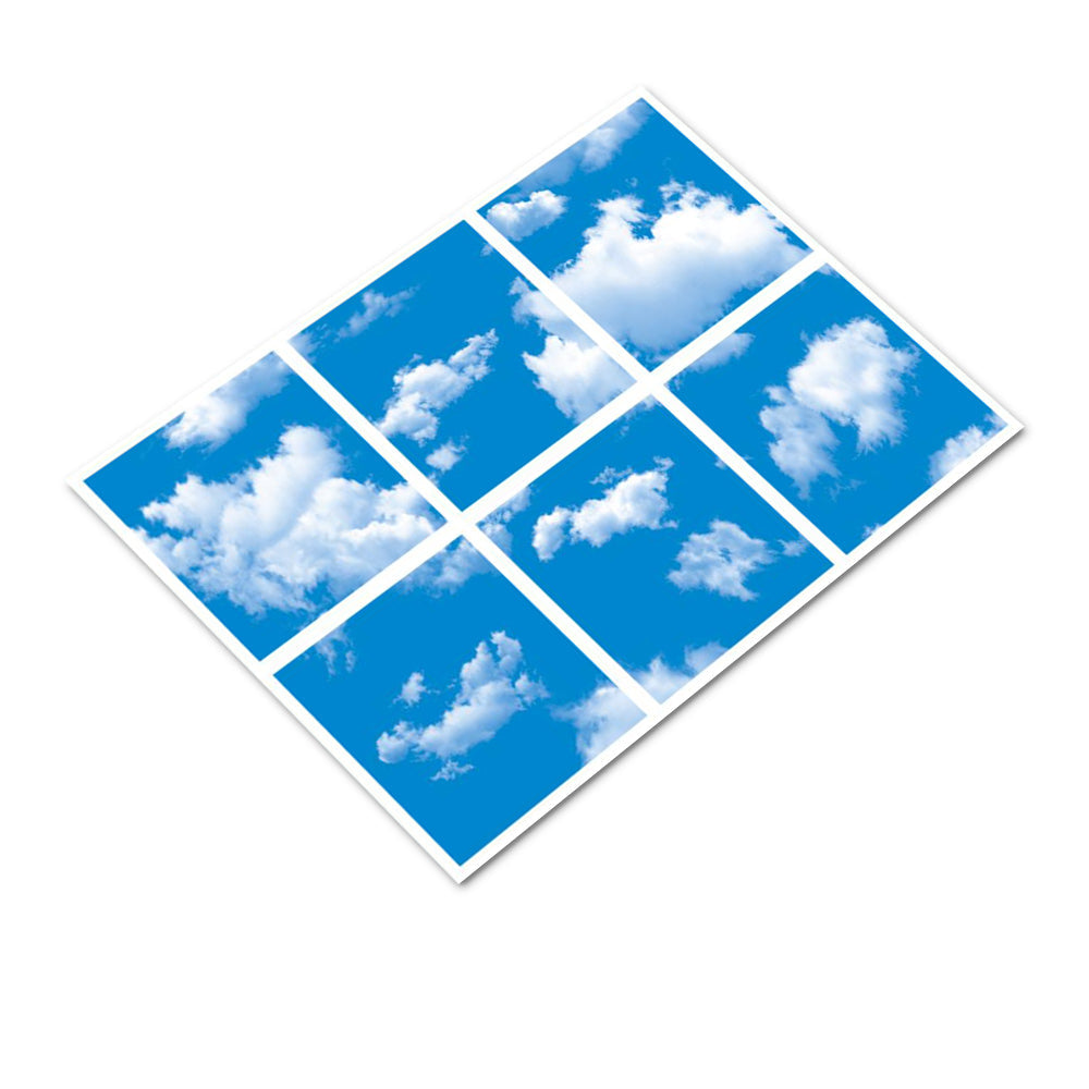 Ener-j E802 SKY Cloud LED Panel 3D version, 60x60cms, 40W Pack of 6