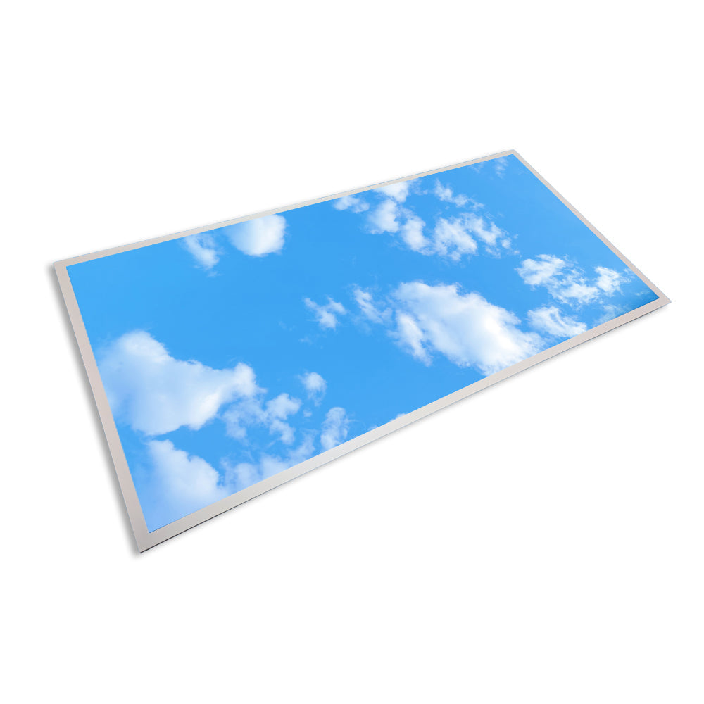 Ener-j E815 1195x595mm SKY Cloud LED Backlit Panel, 2D Effect, 60W Pack of 2
