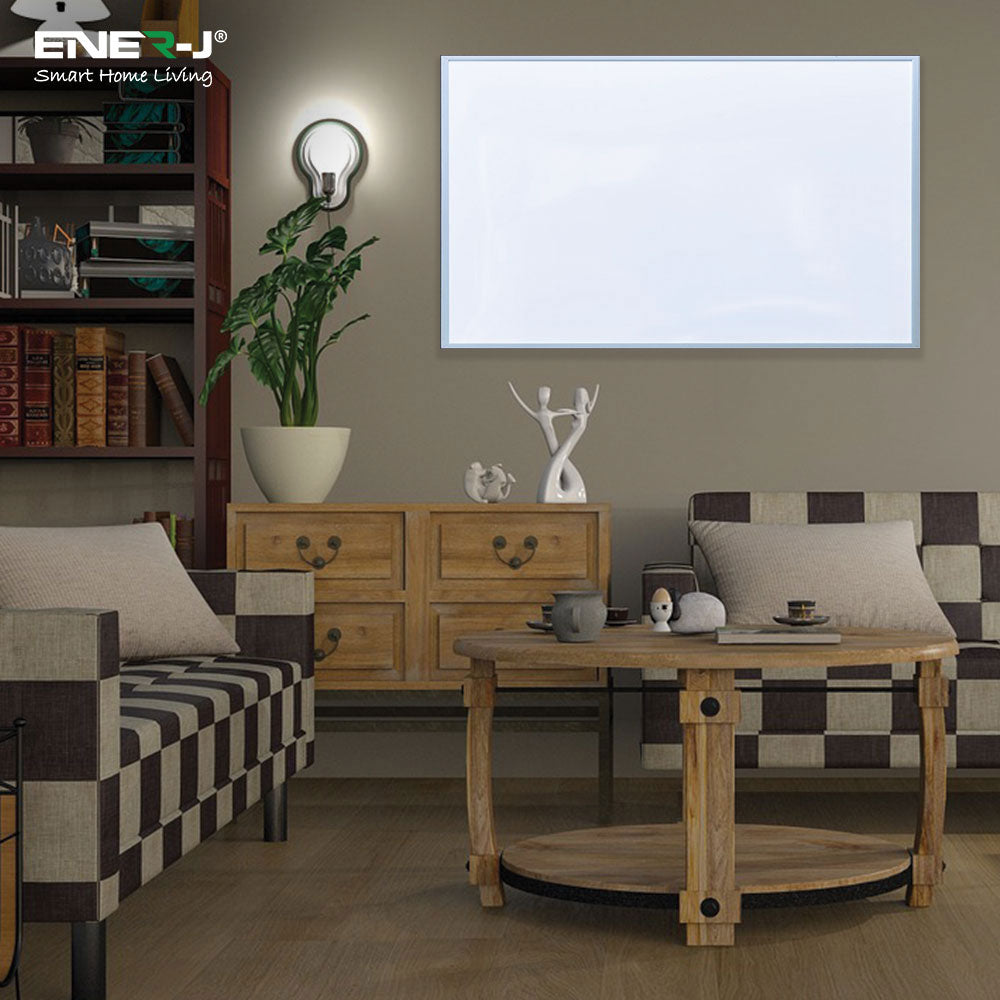 Ener-j IH1004 1005x595mm Infrared Heating Panel, White Body, 600W