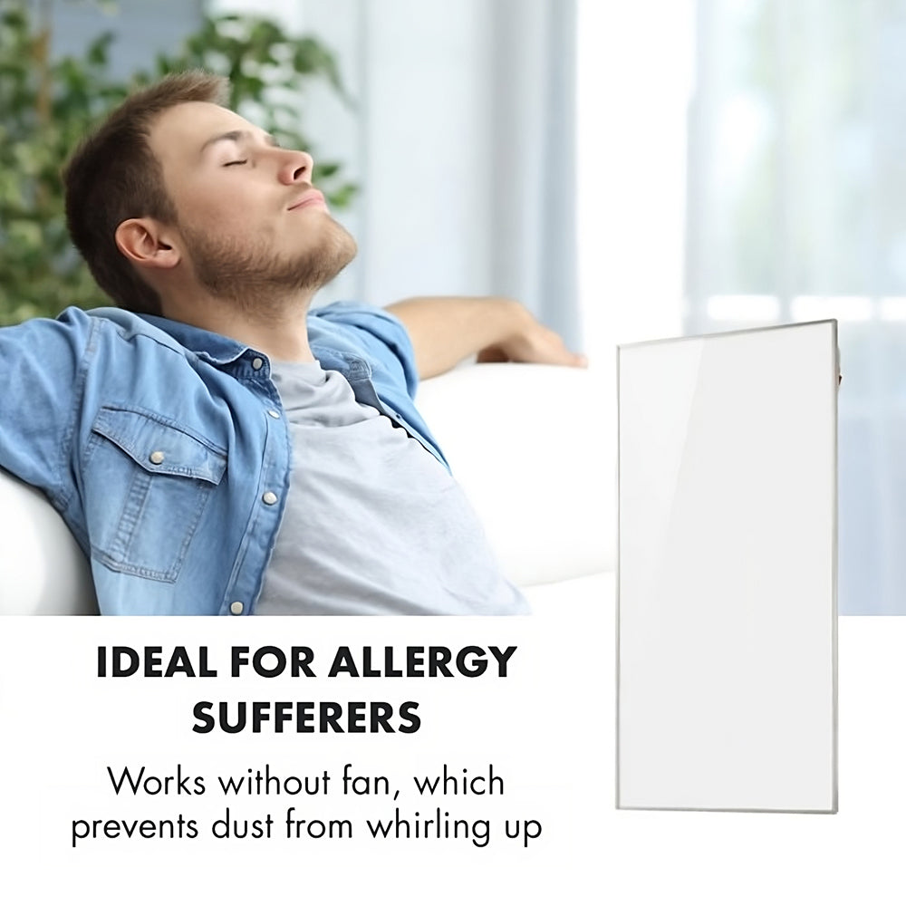 Ener-j IH1007 1195x595mm Infrared Heating Panel, White Body, 720W