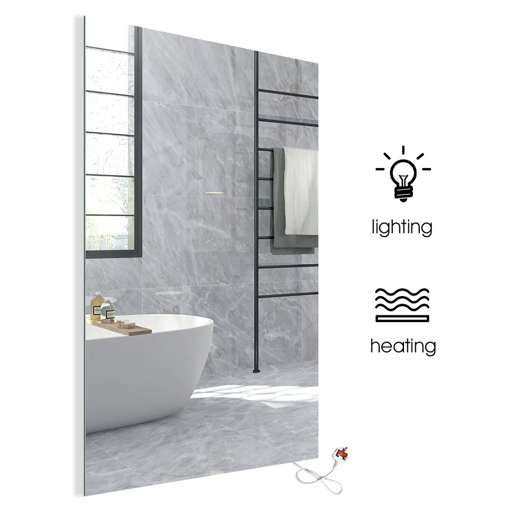 Ener-j IH1038 450W Mirror Infrared Heater with CCT & Dimmable LED Lights