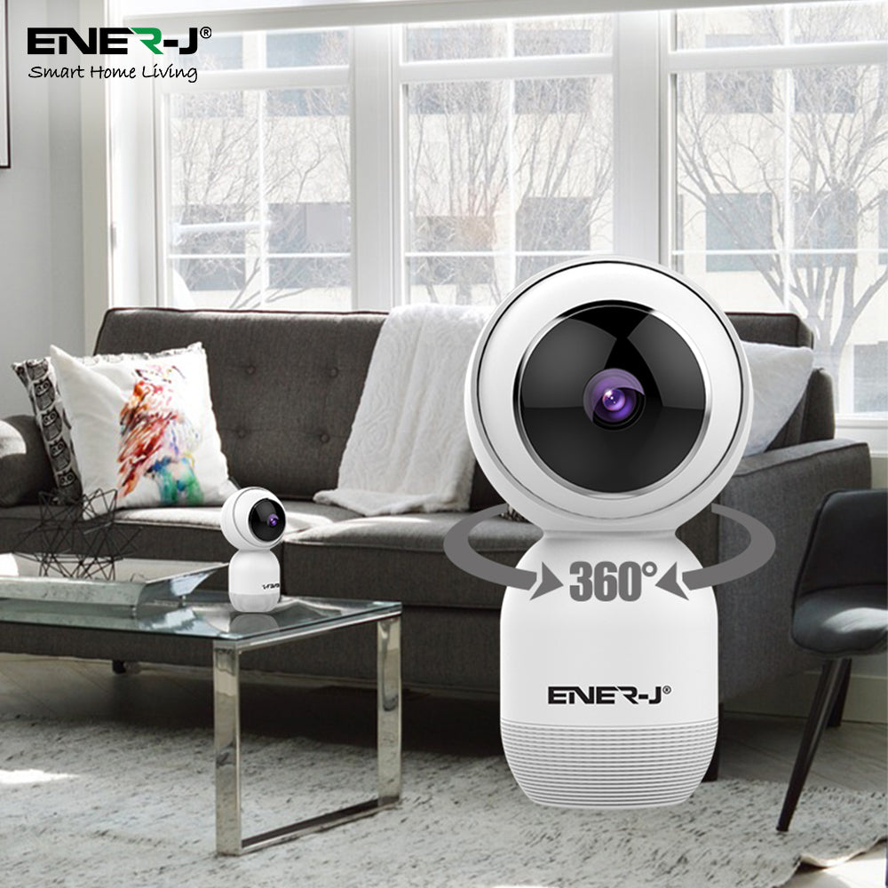 Ener-j IPC1020 Smart WiFi Indoor IP Camera with Auto Tracker
