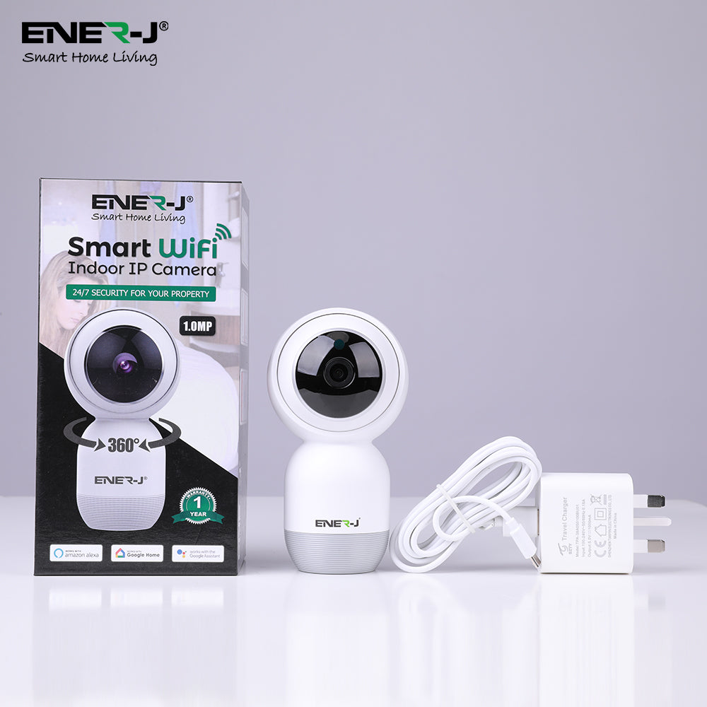 Ener-j IPC1020 Smart WiFi Indoor IP Camera with Auto Tracker