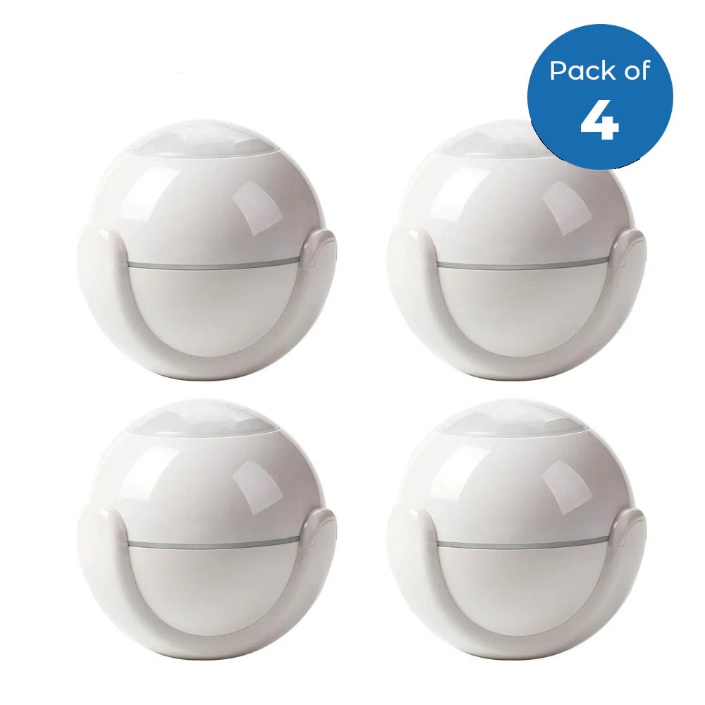 Ener-j SHA5266-4 Smart WiFi Wireless Eyeball shape PIR Sensor Pack of 4