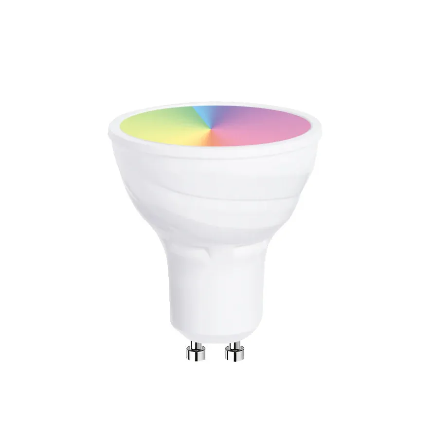Ener-j SHA5286-3 Smart WiFi GU10 LED Lamp 5W, RGB+W+WW, Dimmable Pack of 3