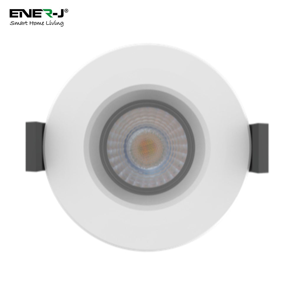 Ener-j SHA5296X Smart WiFi Fire Rated Downlight, 8W, CCT Changeable & Dimming