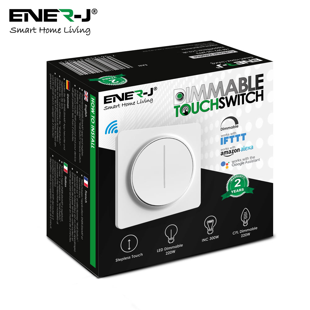 Ener-j SHA5299 Smart WiFi Dimmable Switch