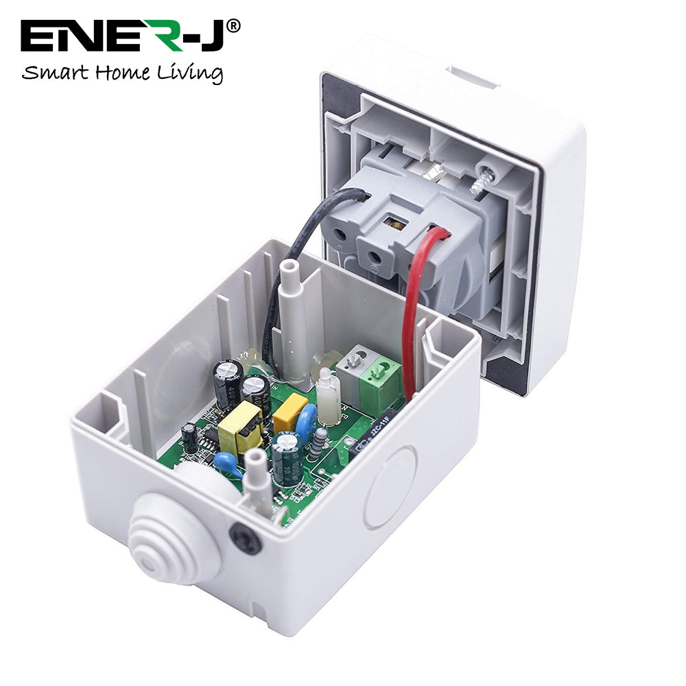Ener-j SHA5303 Smart WiFi Waterproof Single Socket (IP55)