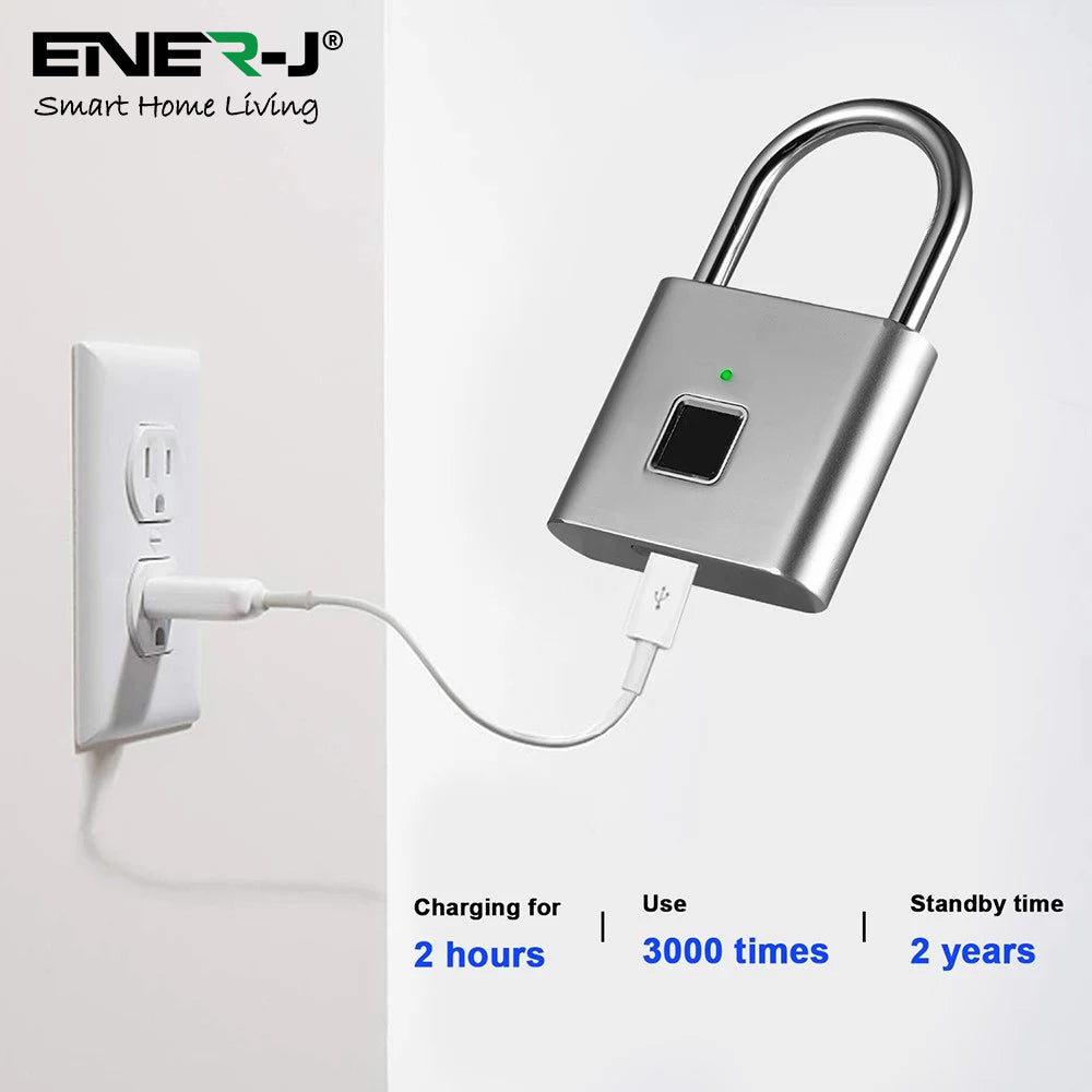 Ener-j SHA5304 Fingerprint Padlock