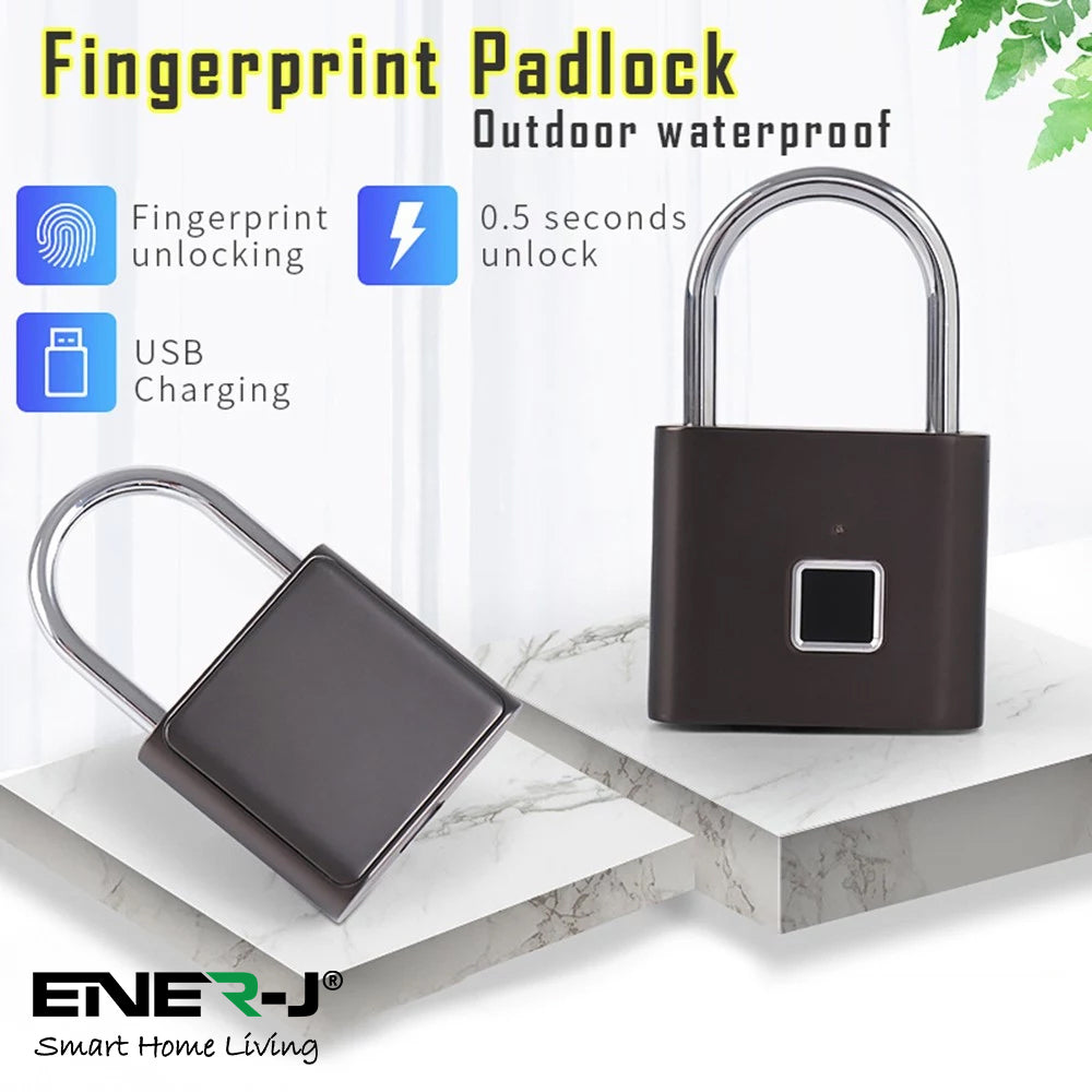 Ener-j SHA5304 Fingerprint Padlock