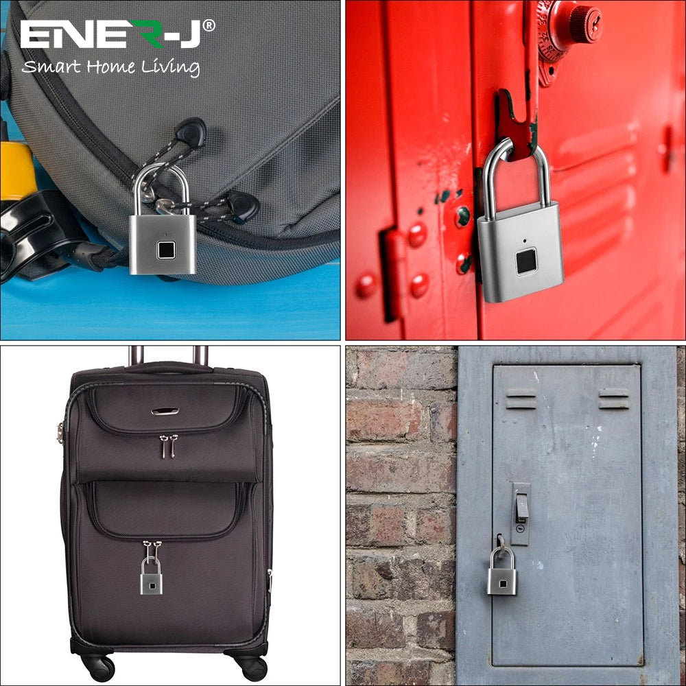 Ener-j SHA5304 Fingerprint Padlock