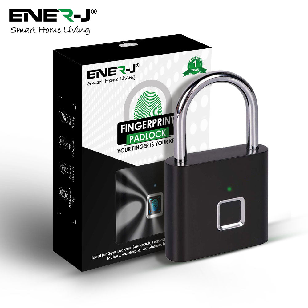 Ener-j SHA5304 Fingerprint Padlock