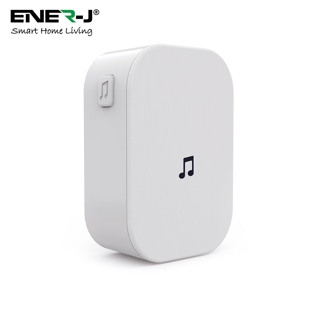 Ener-j SHA5307 Slim Wireless Video Door Bell 5200mah battery, including UK Chime