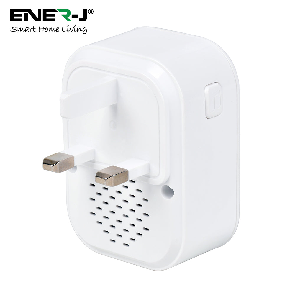 Ener-j SHA5307 Slim Wireless Video Door Bell 5200mah battery, including UK Chime