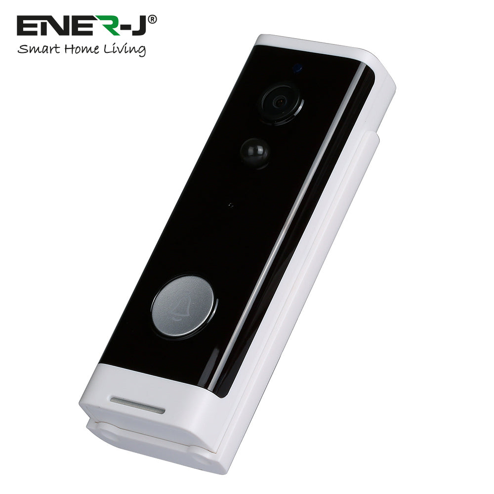 Ener-j SHA5307 Slim Wireless Video Door Bell 5200mah battery, including UK Chime
