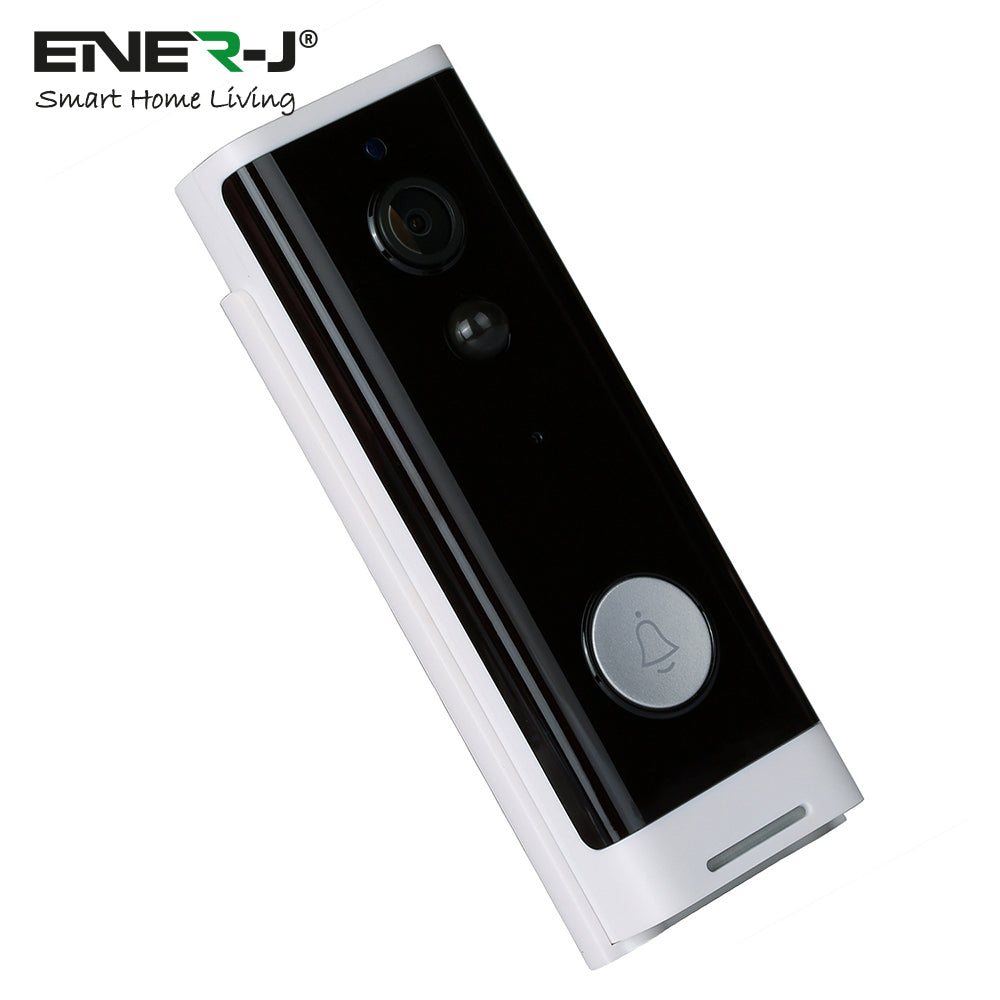 Ener-j SHA5307 Slim Wireless Video Door Bell 5200mah battery, including UK Chime