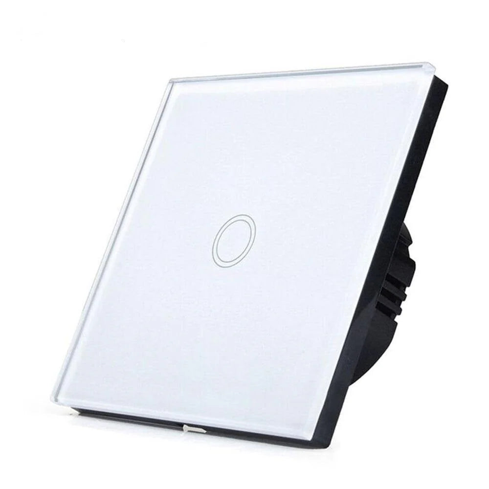 Ener-j SHA5312 Wifi Smart 1 Gang Touch Switch, No Neutral Needed, White Body