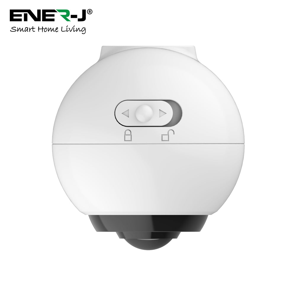 Ener-j SHA5319 Smart Wireless 1080P Battery Camera with Rechargeable batteries, IP65
