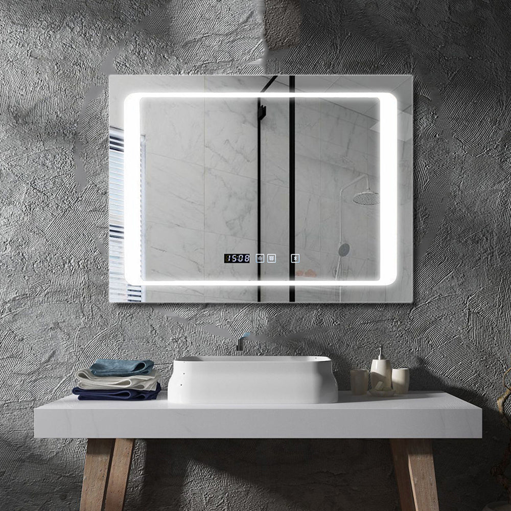 Ener-j SHA5332 LED Mirror with Bluetooth Speaker, CCT Changing & Touch Sensor