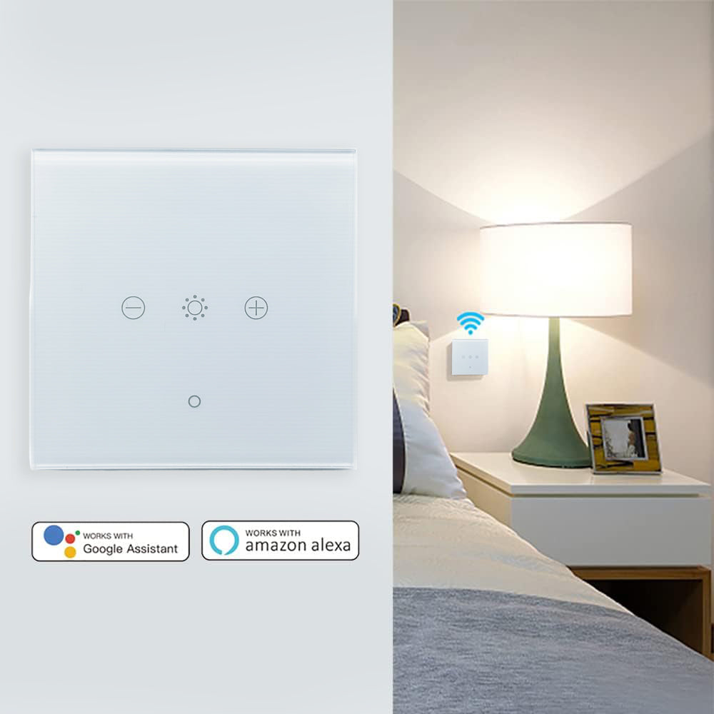 Ener-j SHA5339 Smart Touch Switch 1 Gang, Dimmable
