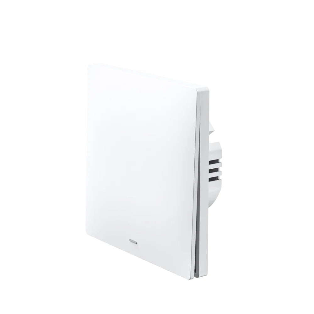 Ener-j SHA5351 1 Gang Smart Push Button Mechanical Light Switch, No Neutral Needed, APP & Voice Control