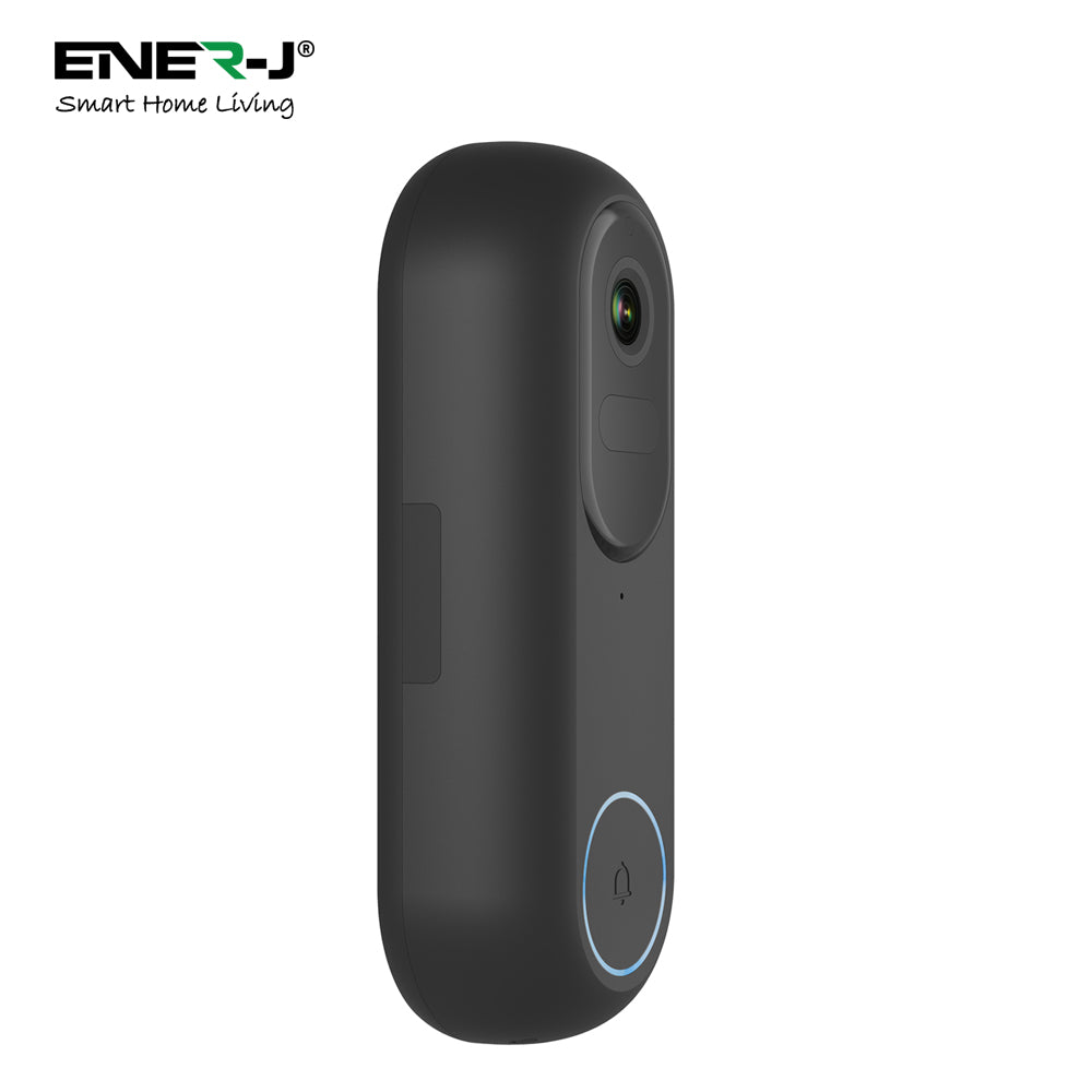 Ener-j SHA5357 1080P Wired/Wireless Video Doorbell with 5200mah battery & USB Chime
