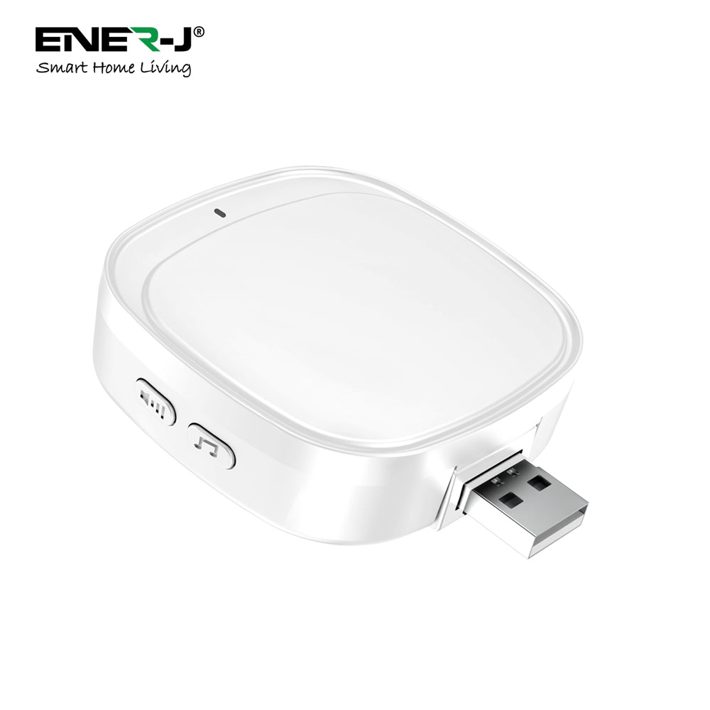 Ener-j SHA5357 1080P Wired/Wireless Video Doorbell with 5200mah battery & USB Chime