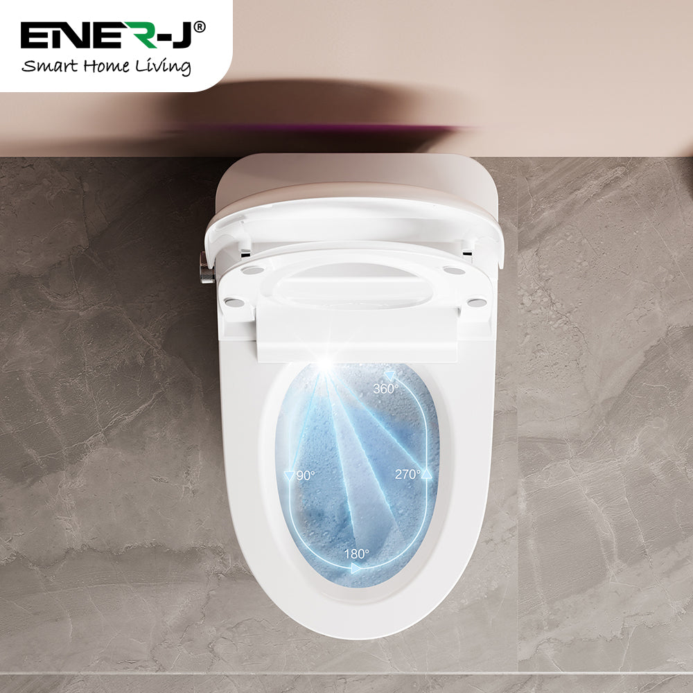 Ener-j SHA5368 HygienePro Smart Toilet with Inner Tank RGB