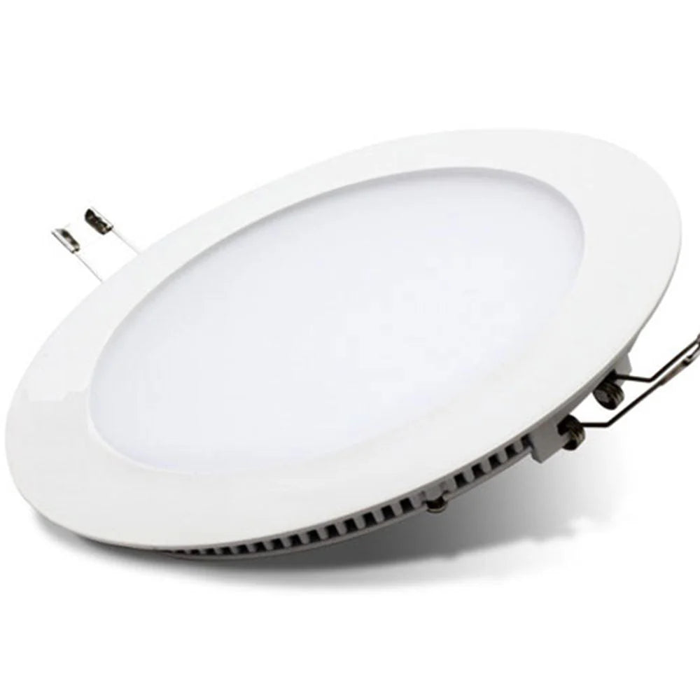 Ener-j T119 24W Recessed Round LED Mini Panel 280mm diameter (Hole Size 265mm), 6000K Pack of 2