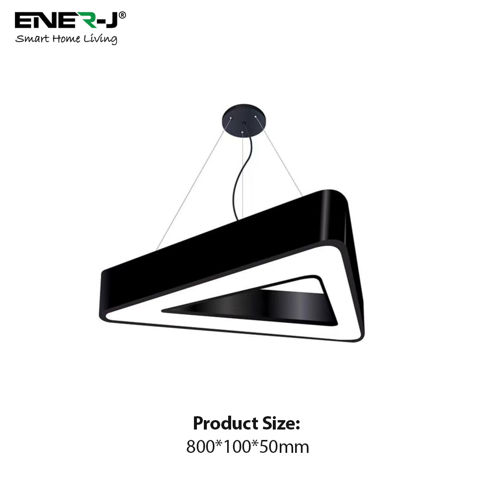 Ener-j T176 36W Hollow Triangle Pendant Light
