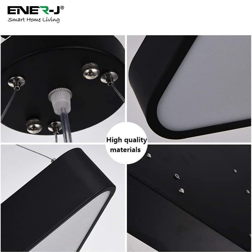Ener-j T176 36W Hollow Triangle Pendant Light