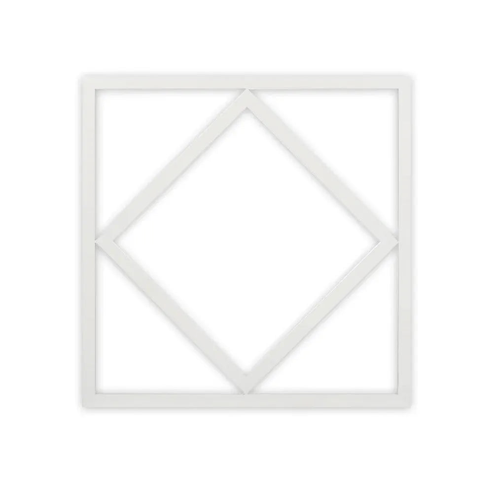 Ener-j T200BL Diamond Square Borderline LED Panel, 600x600mm 40W 4000 Lumens, 6000K on border and Blue Inside Pack of 2