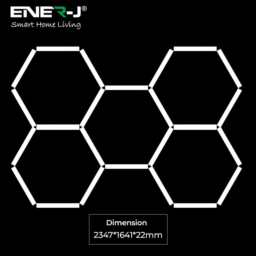 Ener-j T303RGB 150W Car Showroom Light, T5 Tubes, RGB with Remote, Connector 20pcs