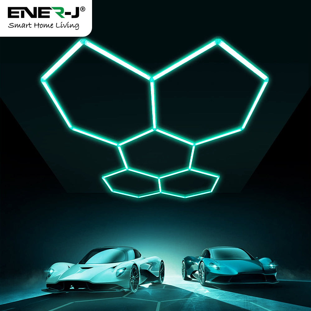 Ener-j T303RGB 150W Car Showroom Light, T5 Tubes, RGB with Remote, Connector 20pcs