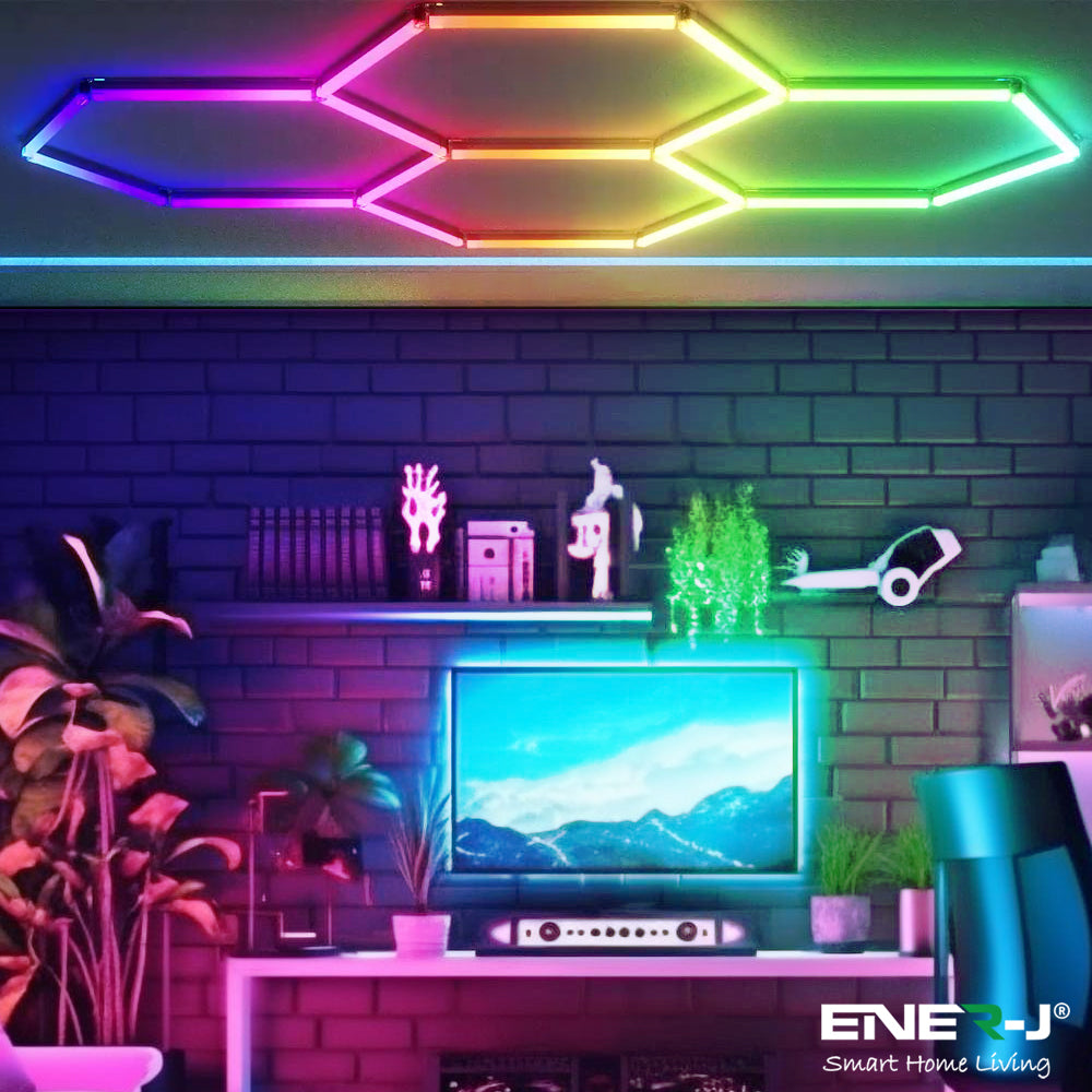 Ener-j T303RGB 150W Car Showroom Light, T5 Tubes, RGB with Remote, Connector 20pcs