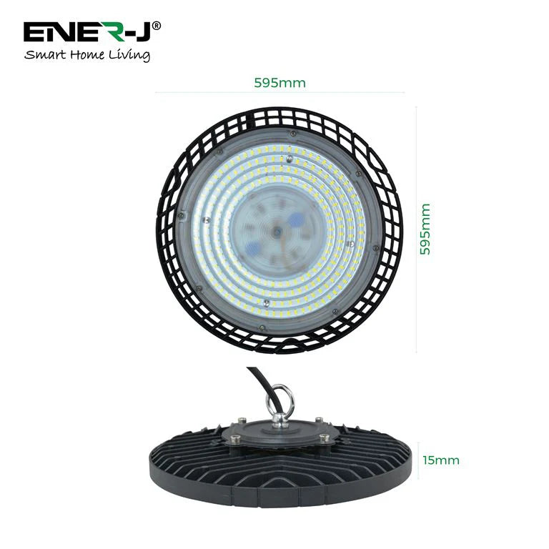 Ener-j T365 200W ECO UFO Highbay, 6500K, IP65