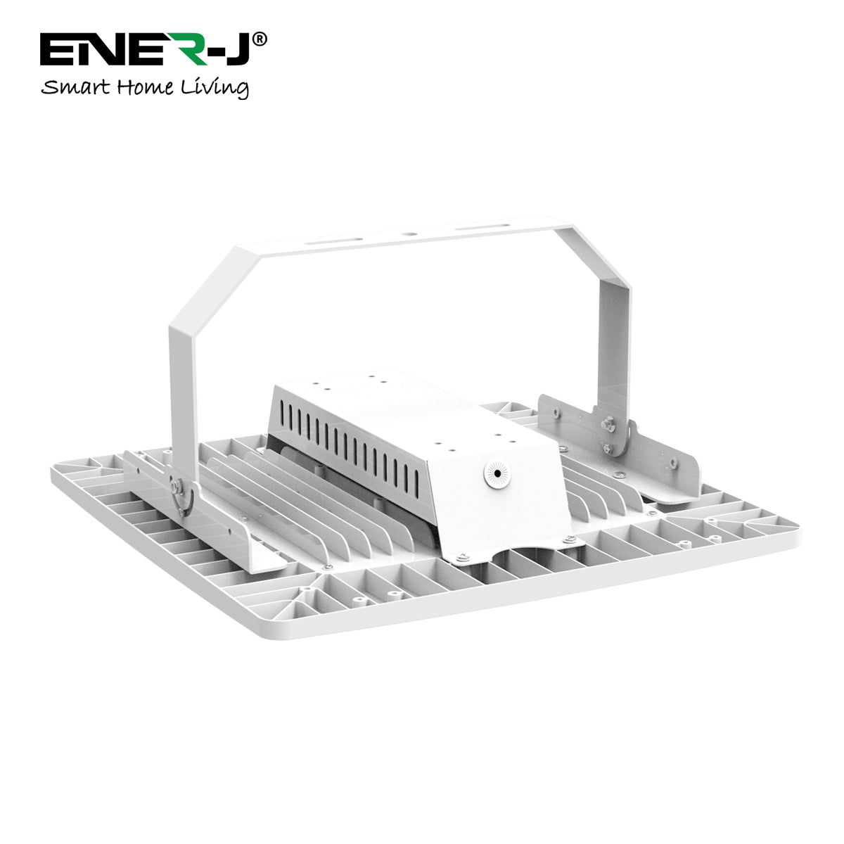 Ener-j T385 100W Premium Canopy Lights with 140 Lm/W & Dimmable Lifud Driver, Size 325x325mm, IP65 & IK08, Includes Recessed Mounting Kit & Surface Bracket installation, 5700K