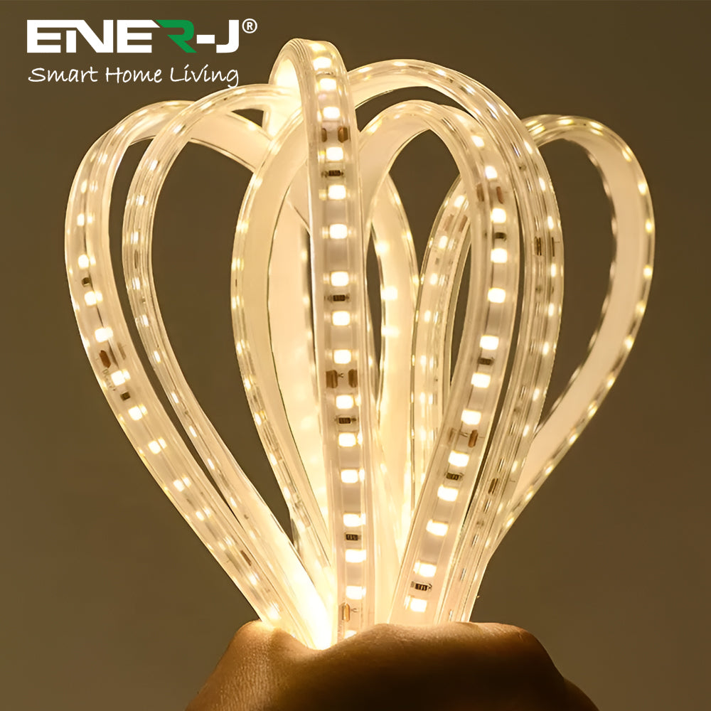 Ener-j T476 Solar Powered LED Strip Lights 10 meters, Warm White