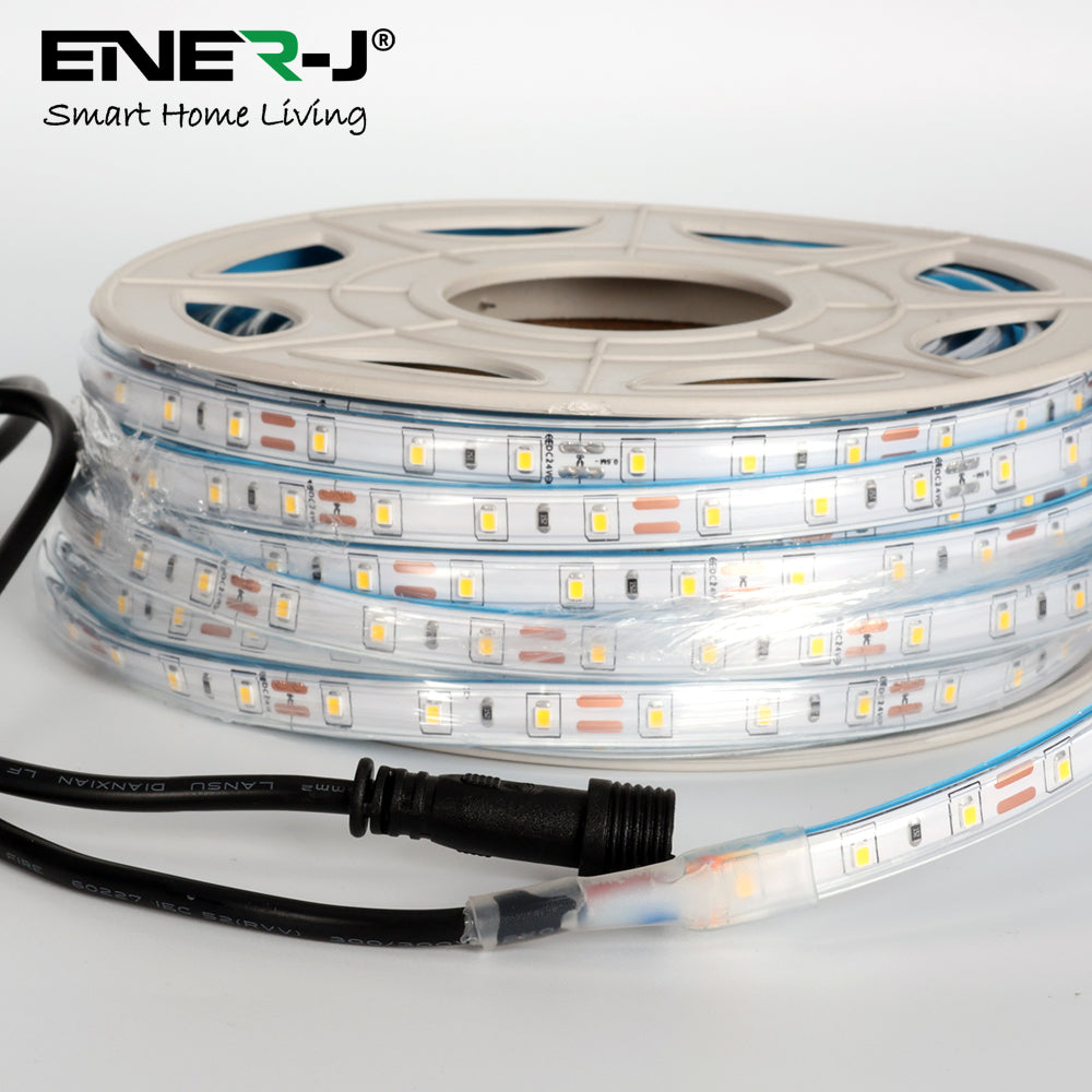 Ener-j T476 Solar Powered LED Strip Lights 10 meters, Warm White