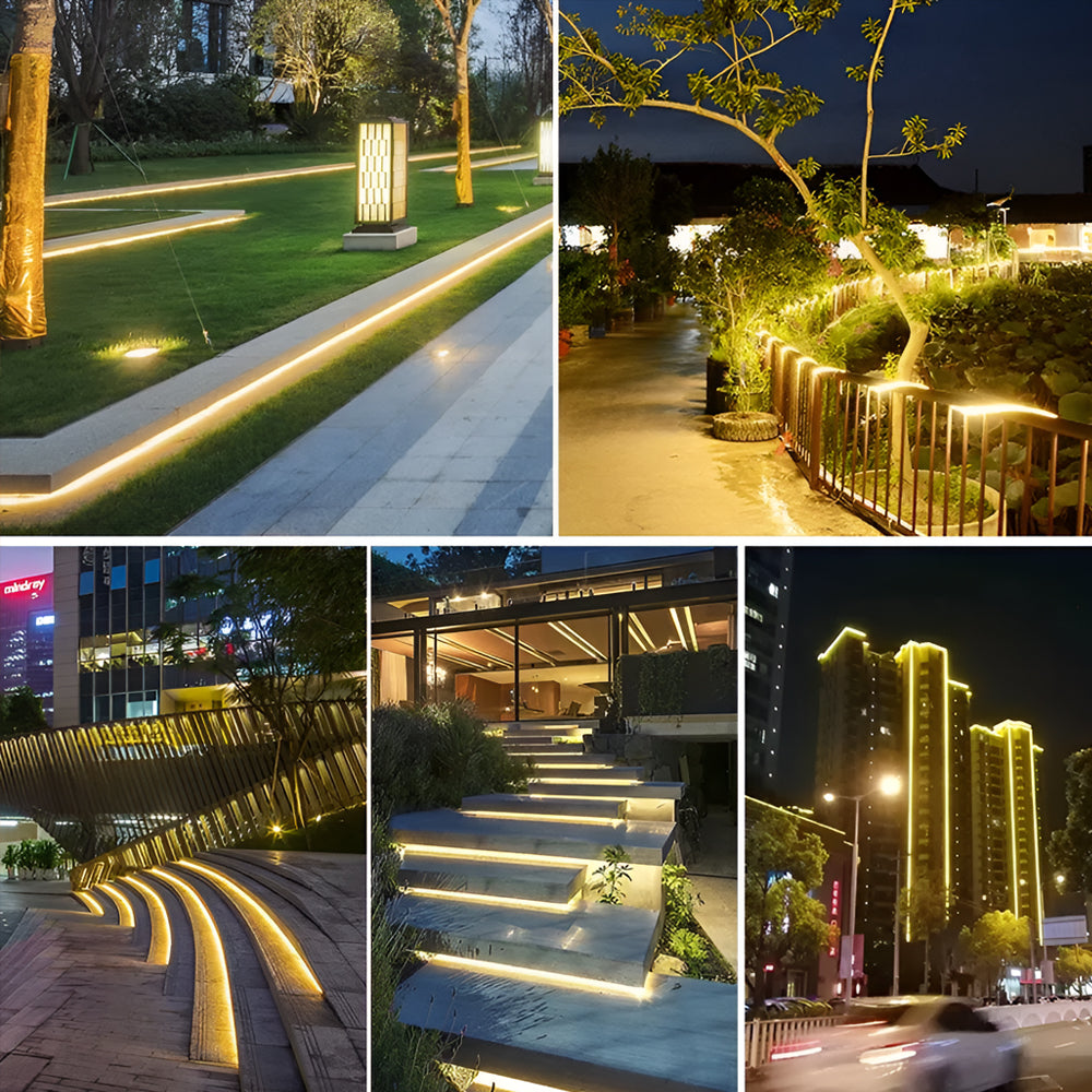 Ener-j T477 Solar Powered LED Strip Lights 20 meters, Warm White