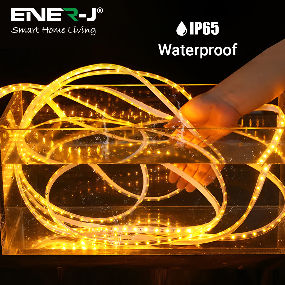 Ener-j T479 Solar Powered LED Strip Lights 20 meters, RGB