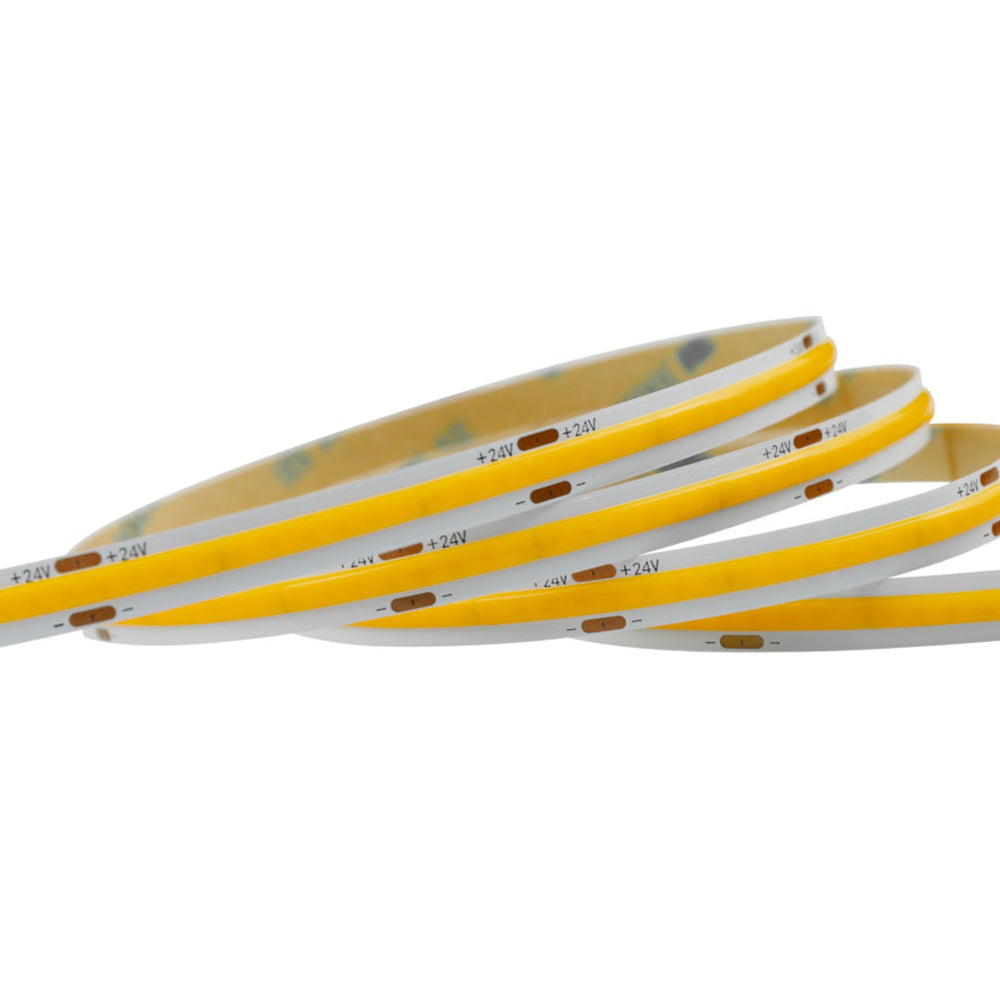 Ener-j T480 24V COB LED Strip Lights with 320 LEDs/M, 10W/M, 1100lm/M, CRI 90-92, 5m Roll, 6000K, IP65