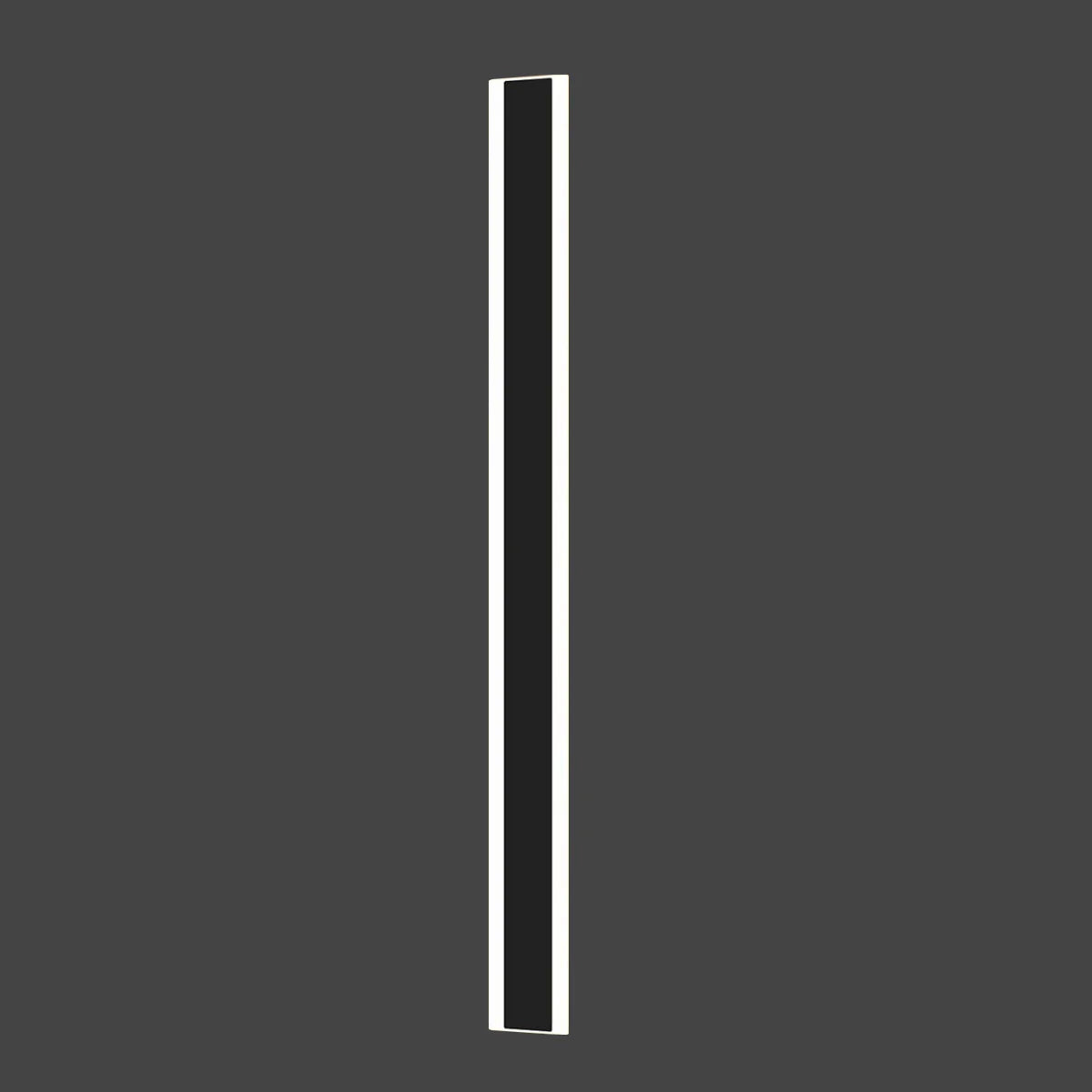 Ener-j T493 100 x 8 cms size Outdoor Acrylic Black Wall Lights, 48W Waterproof IP65 CCT & Dimmable With remote