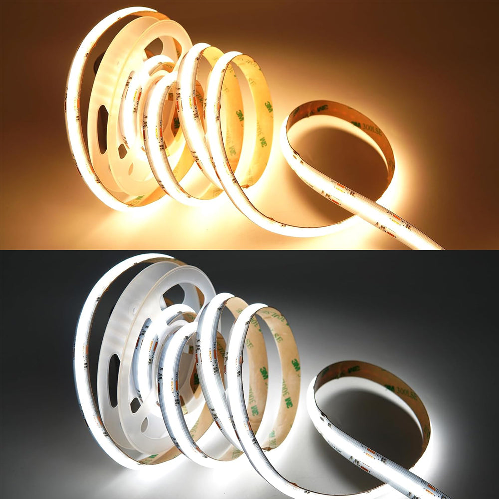 Ener-j T595 5 meters RGB+CCT LED COB Strip 24V, 840LEDS/M, 21W/M, IP20