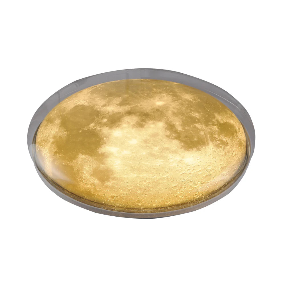 Ener-j T599 72W Double layer Moon Ceiling/Wall Light, CCT & Dimming through Remote, IP20
