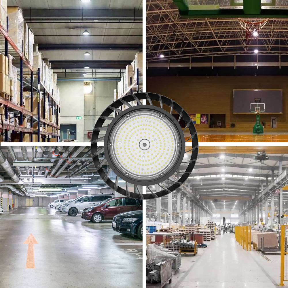 Ener-j T610 CCT (6000K-4000K-3000K) & Wattage (70W-120W-150W) Switchable UFO LED High Bay