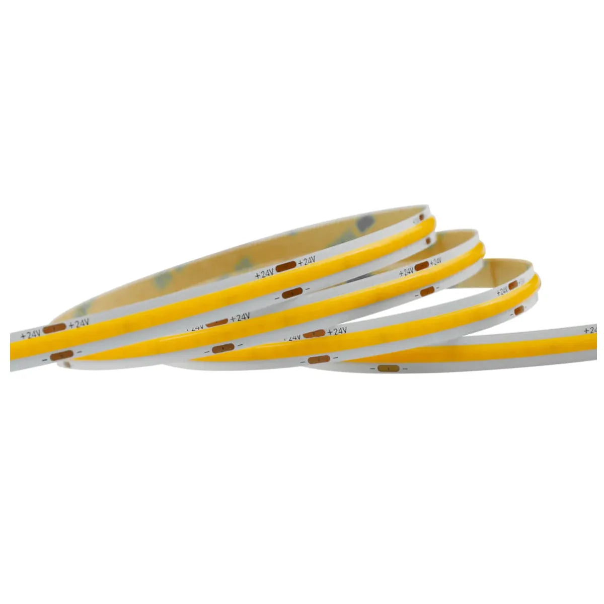Ener-j T811 5 Meters Set of 24V Dotless COB Strip with 480 LEDs/M + Dimming Controller + UK Adapter Plug, 4000K
