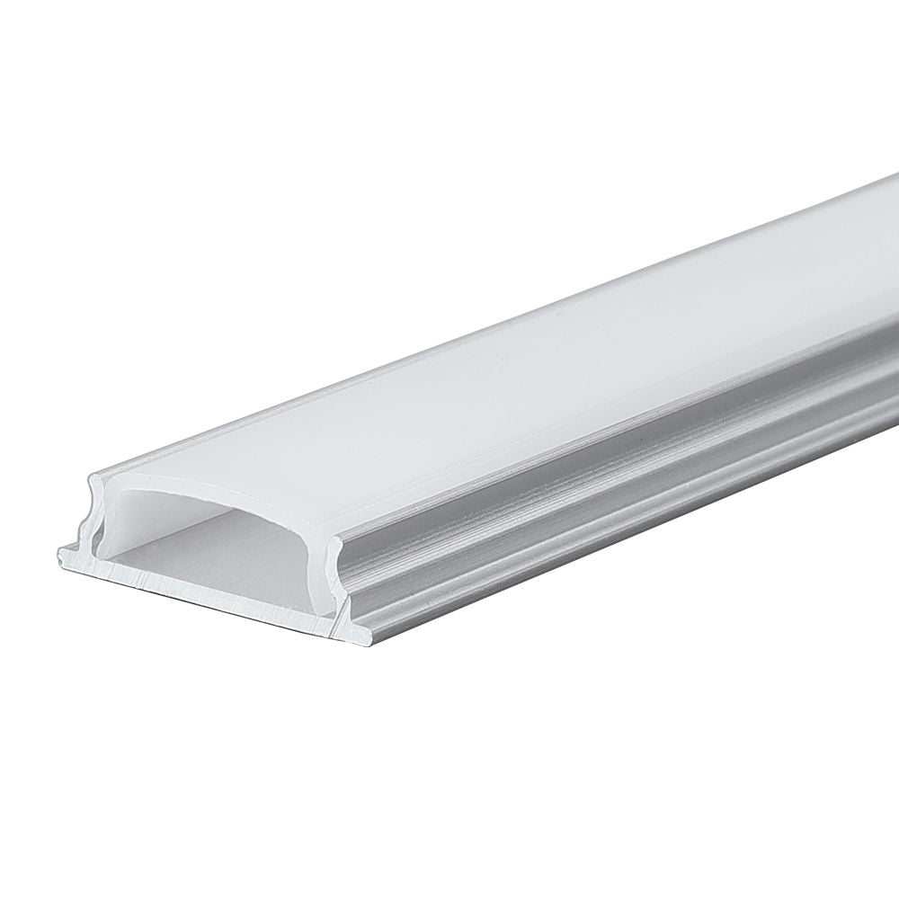 Ener-j T835 18mm x 5.9mm Bendable Aluminum Profile with PC Cover - 1m Length Kit (0.9mm Thickness) Pack of 2